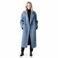 Dames Oversized Wollen Manteljas