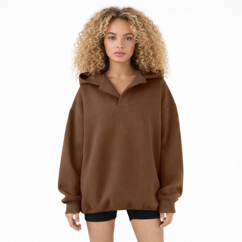Oversized Fleece Hoodie Dames – Zacht, Warm & Comfortabel
