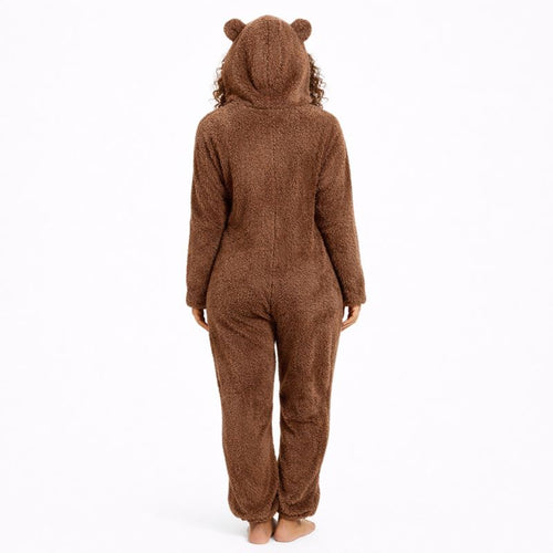 Teddy Dames Huispak met Capuchon