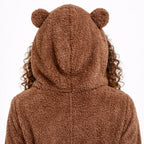 Teddy Dames Huispak met Capuchon