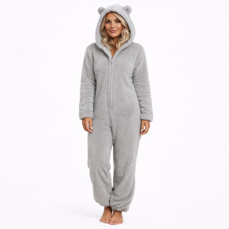 Teddy Dames Huispak met Capuchon